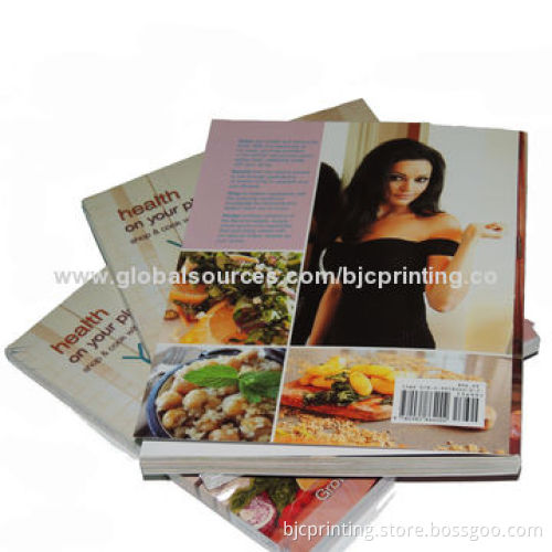 A4 creative catalogue printing, embossing on cover, coated art paper